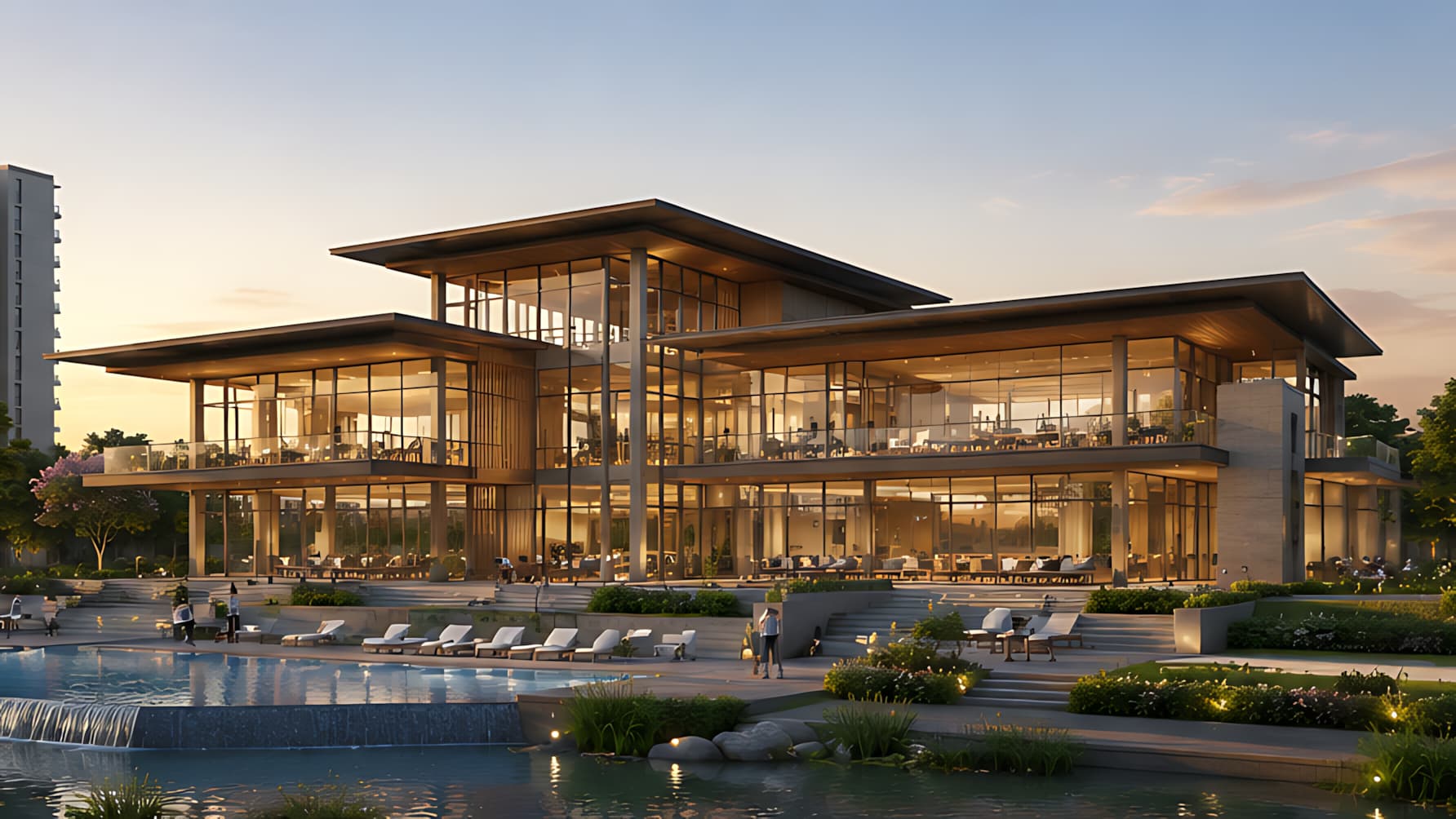 Master Clubhouse and Cluster Clubhouse