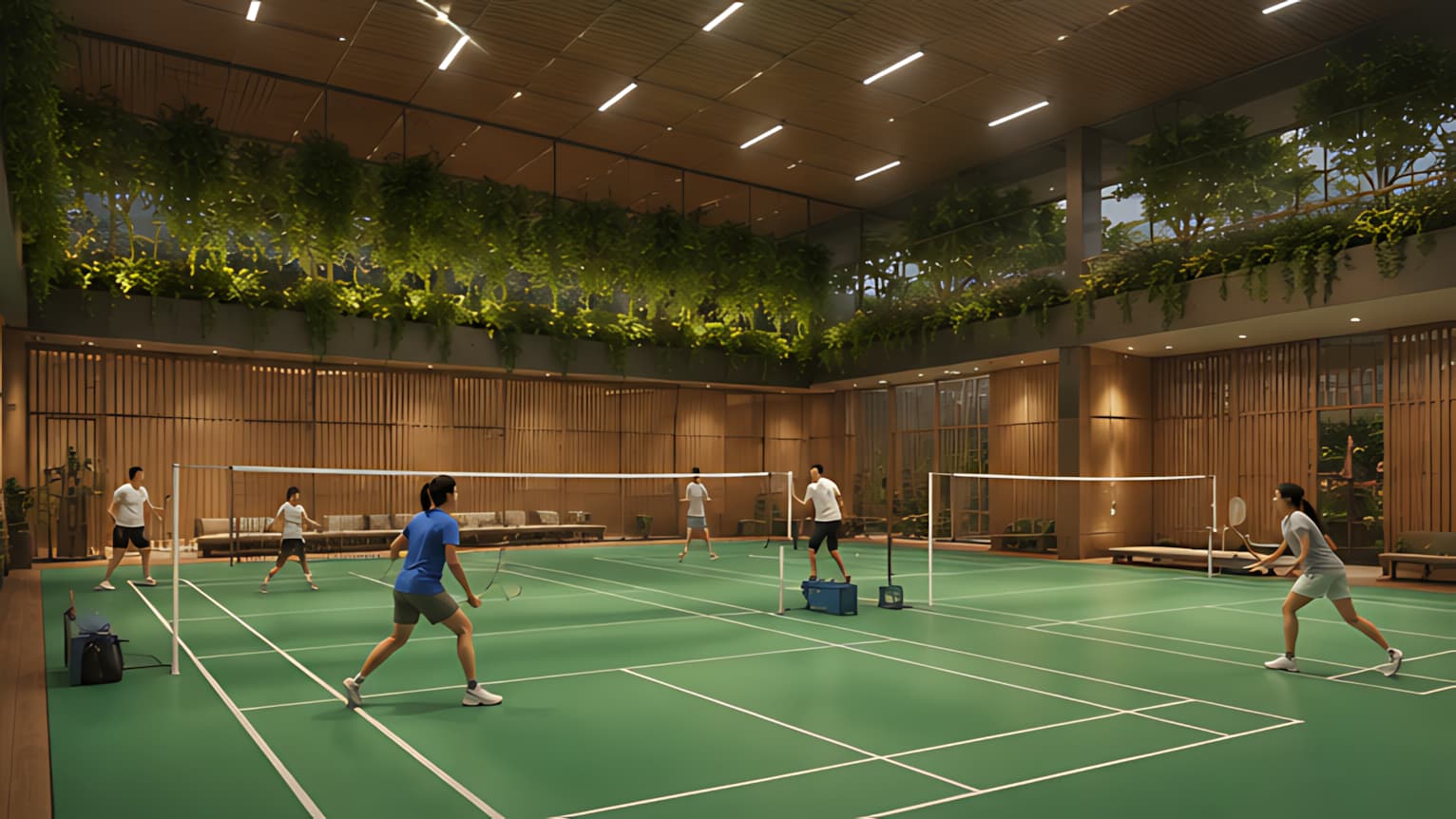 Dedicated Wellness and Sports Zones