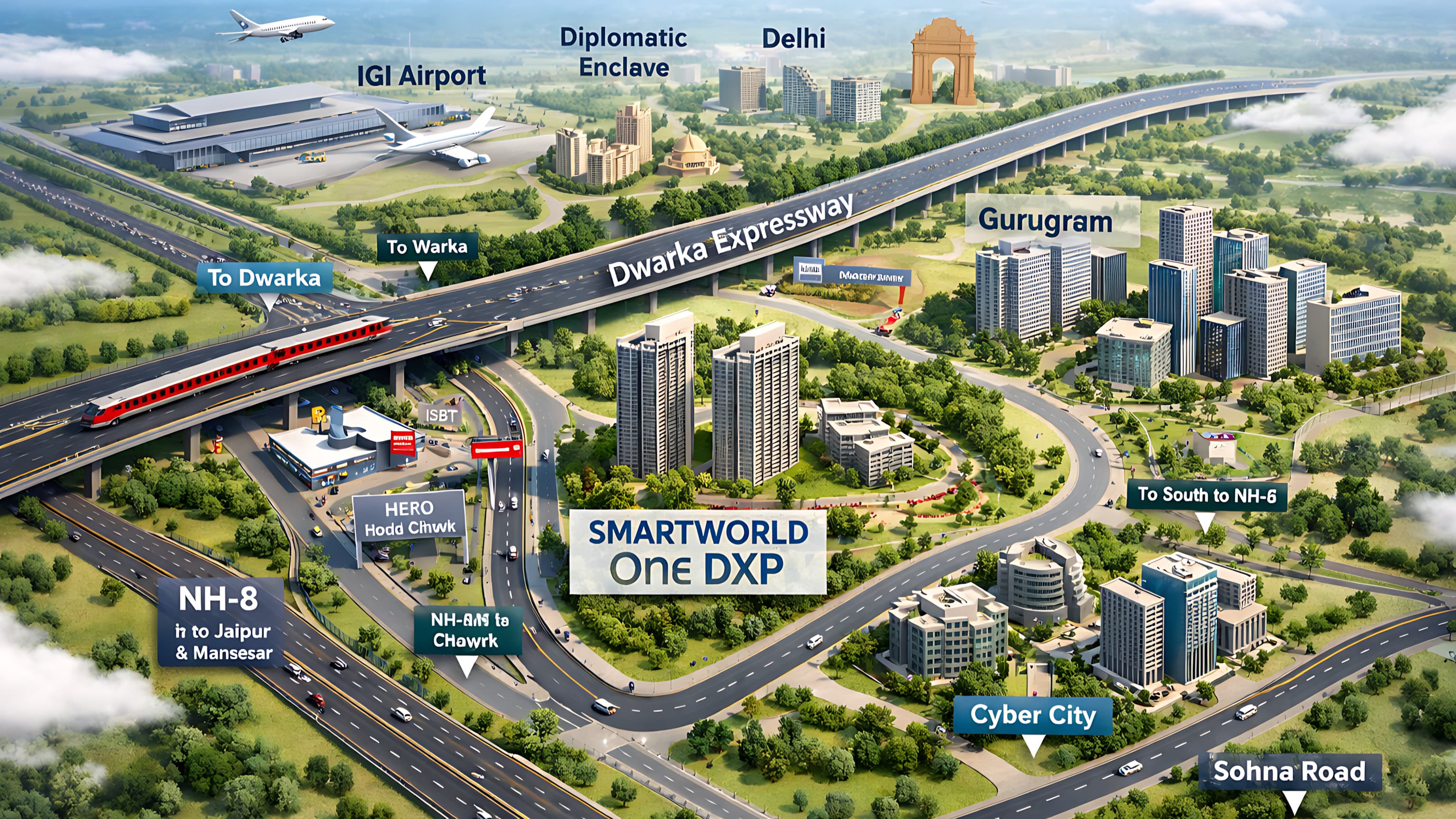The Strategic Dwarka Expressway Address