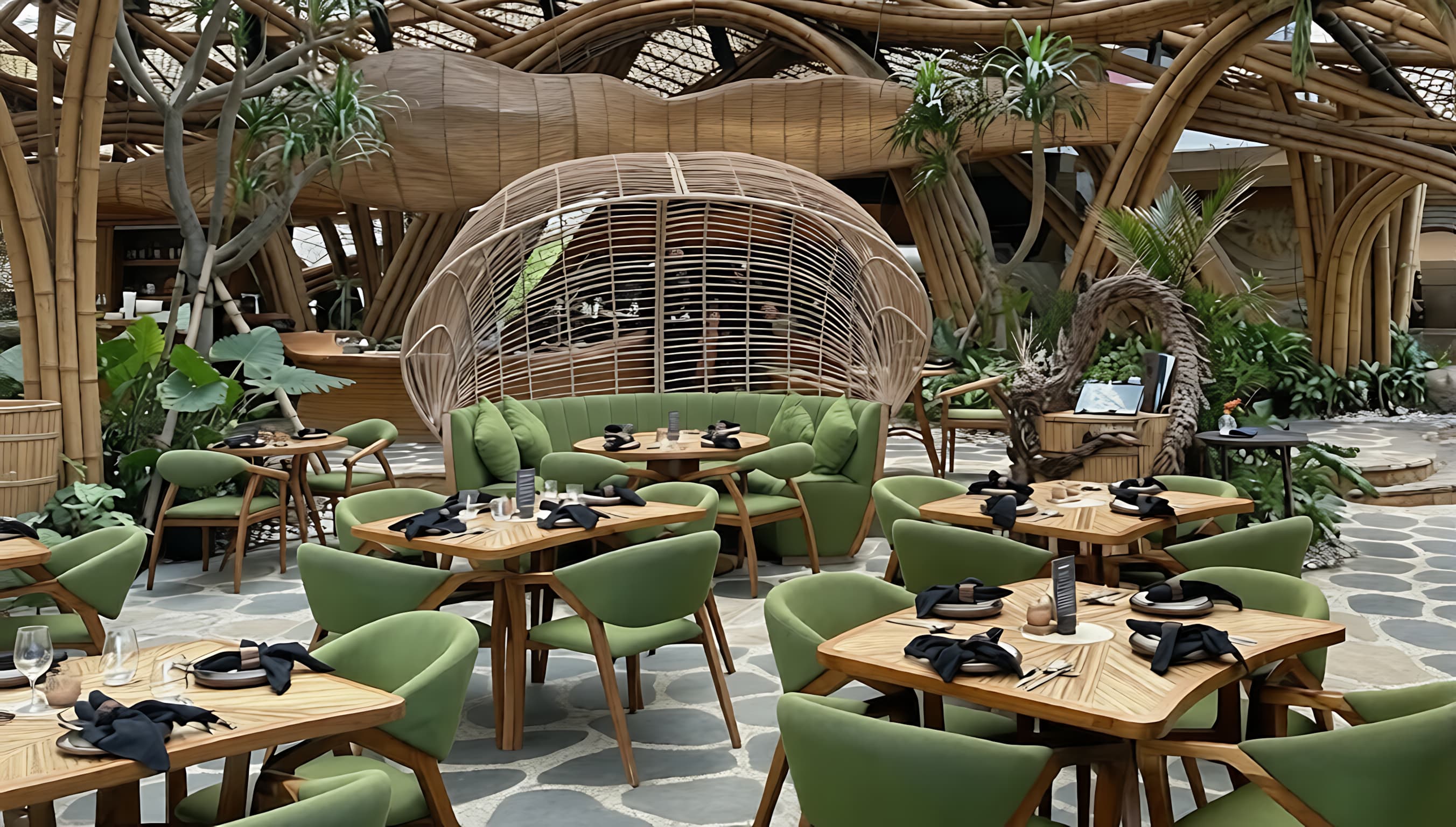 The conservatory garden