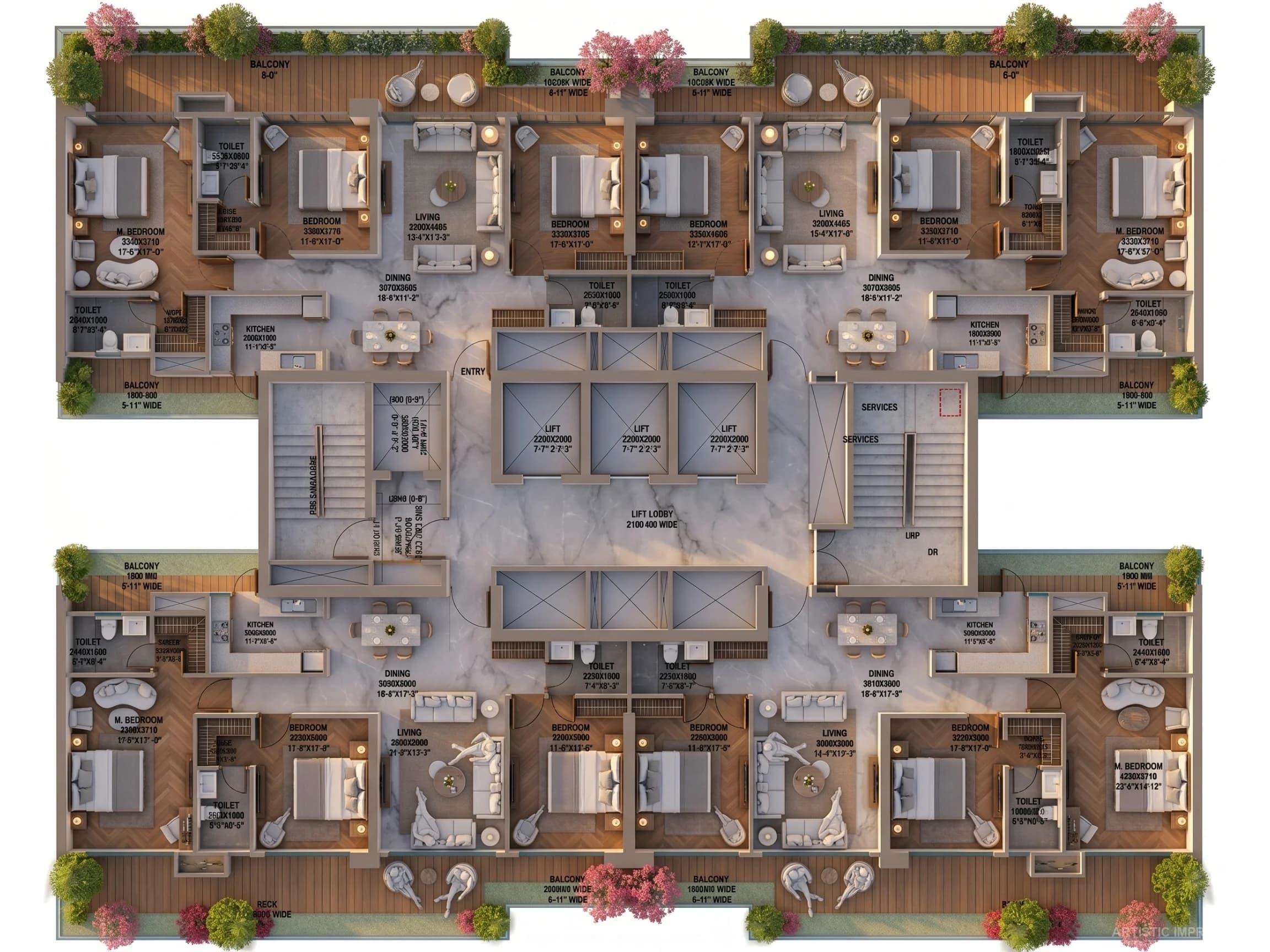 Floor plan preview