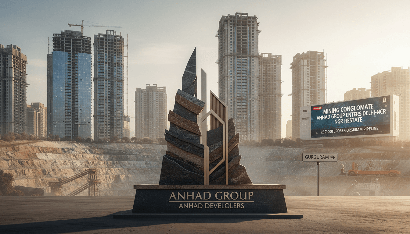 Mining Conglomerate ANHAD Group Enters Delhi-NCR Real Estate With Rs 7,000 Crore Gurugram Pipeline