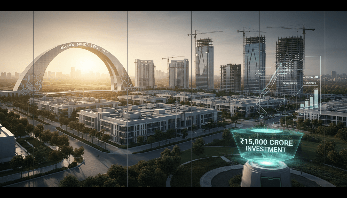 Ahmedabad Bets ₹15,000 Crore on Becoming India's Next GCC Hub, Can It Actually Rival Bengaluru?