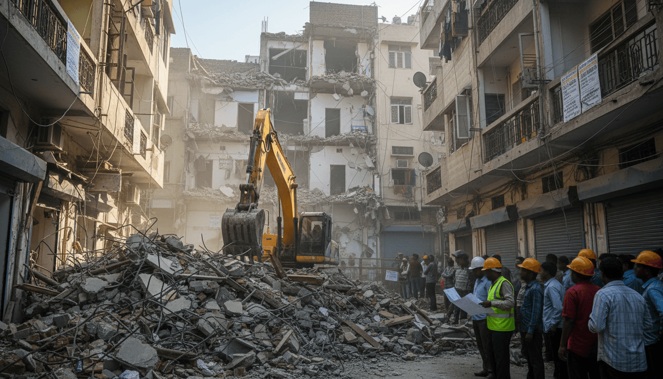 MCD Demolishes 24 Properties Across Delhi in 48-Hour Crackdown on Unauthorised Construction