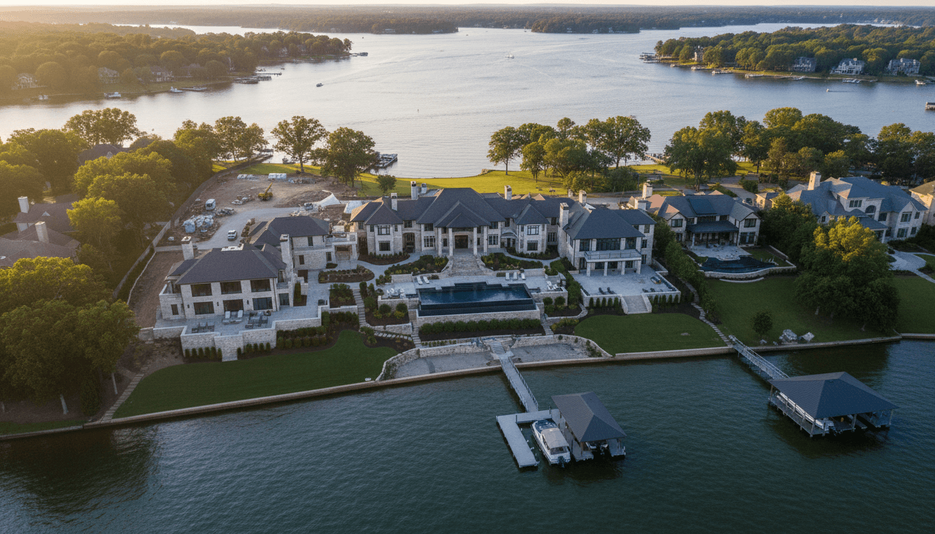 Michael Jordan Demolished His $2.8 Million Lake Norman Mansion, Aerial Photos Show What's Rising in Its Place