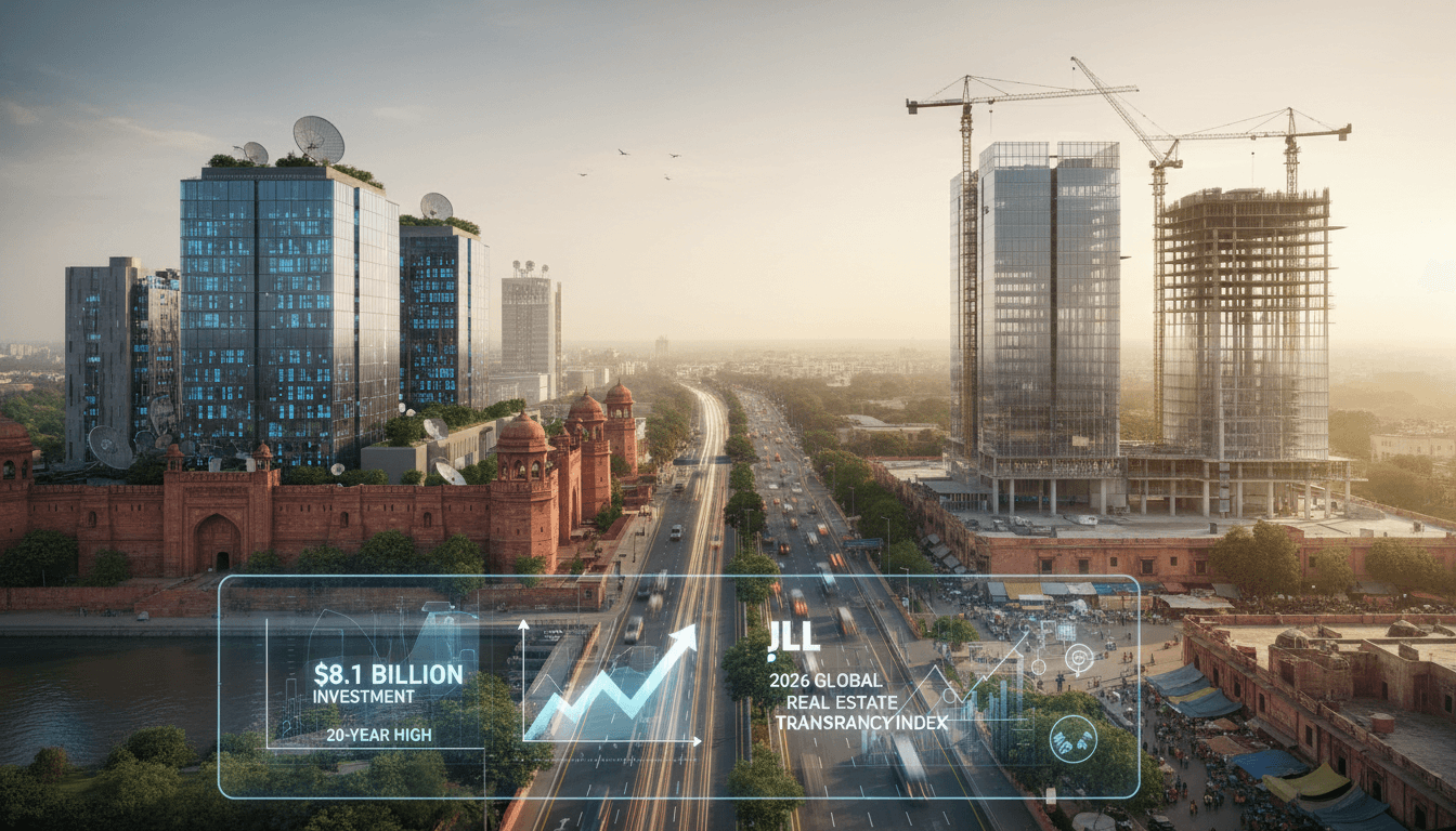 India Tops Asia-Pacific's Most-Improved Real Estate Markets, But JLL Says Reforms Must Keep Pace With the AI and Data Centre Wave