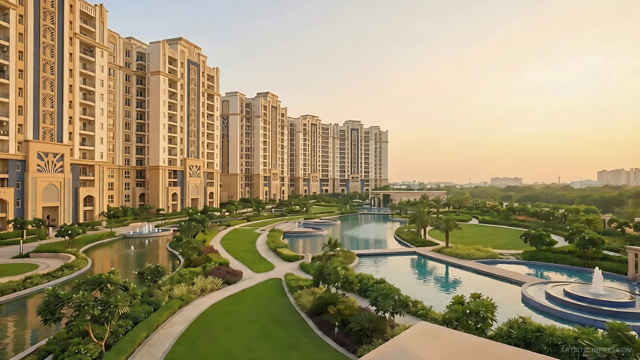 Premium clubhouse and leisure spaces at ACE Parkway Noida