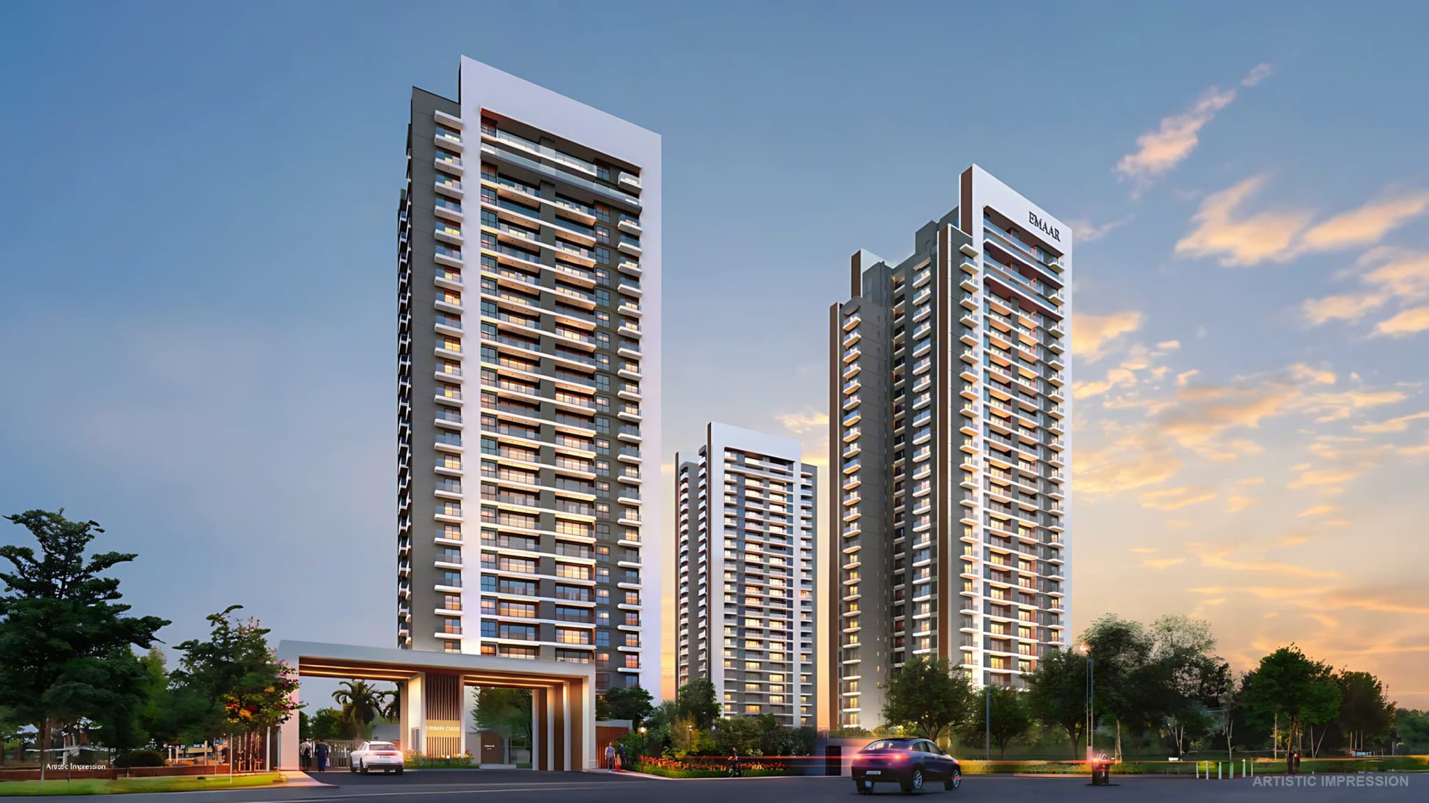Premium high-rise residences at Emaar Urban Oasis Gurgaon