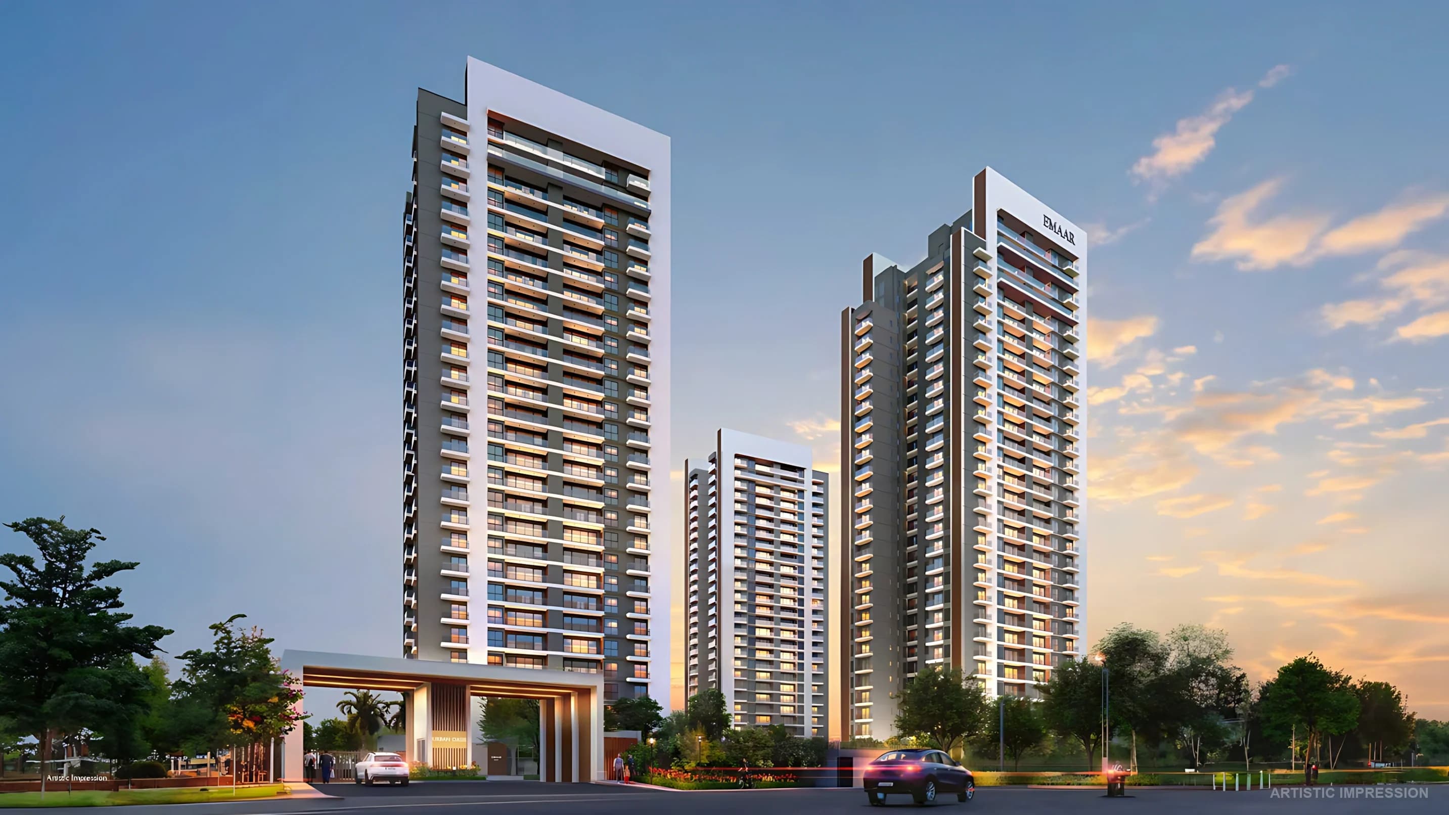 Premium high-rise residences at Emaar Urban Oasis Gurgaon