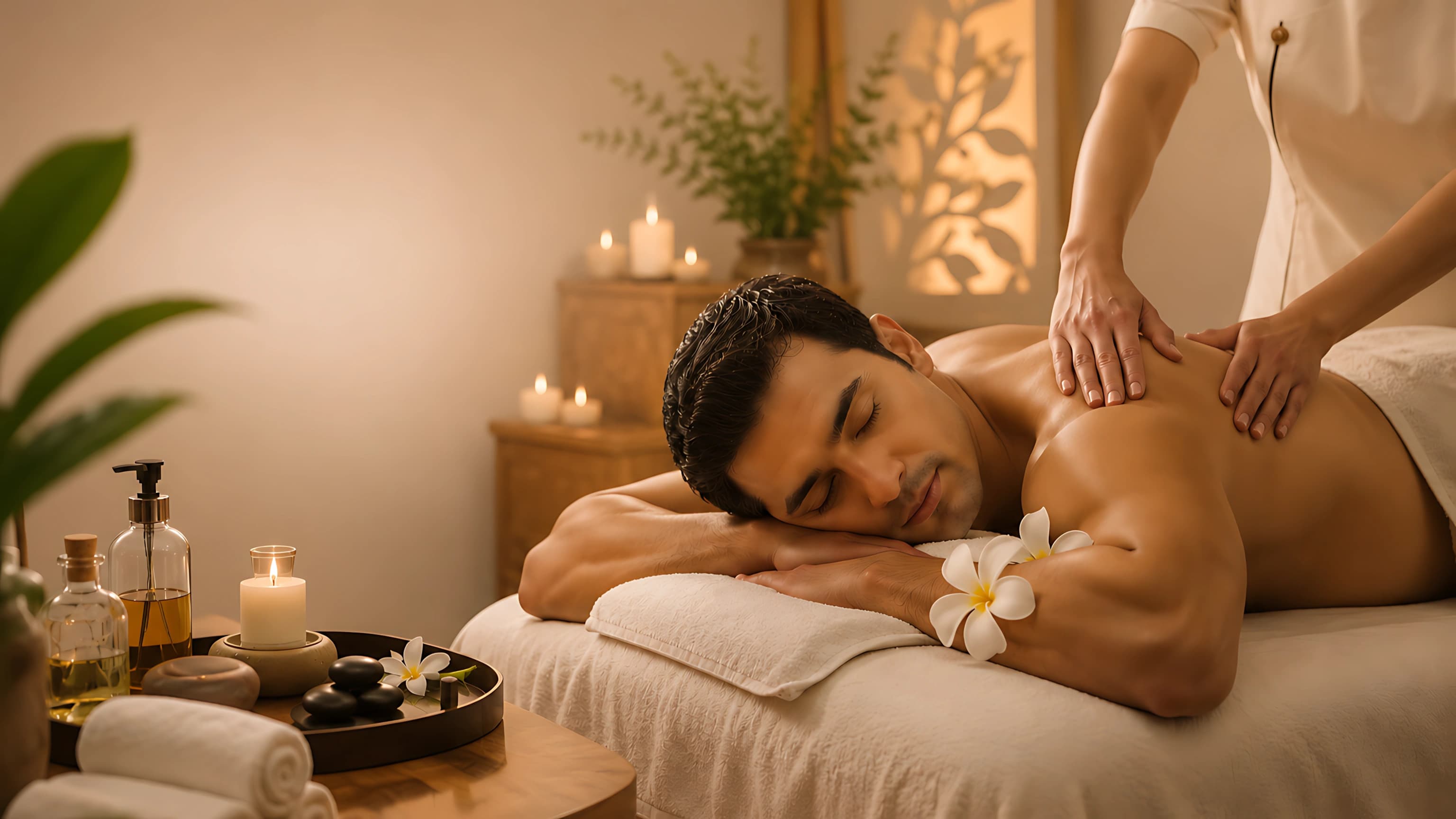 Luxury spa and wellness facility at Godrej Connaught One New Delhi