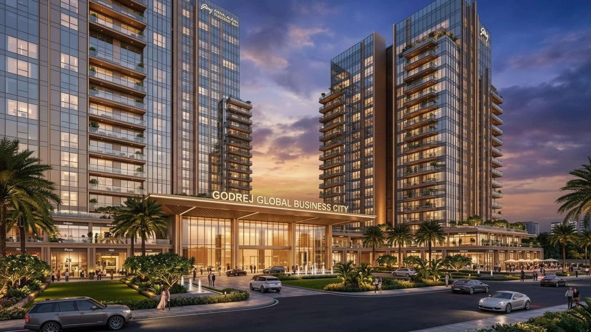 Godrej Global Business City premium commercial development with modern architecture and Grade A office spaces
