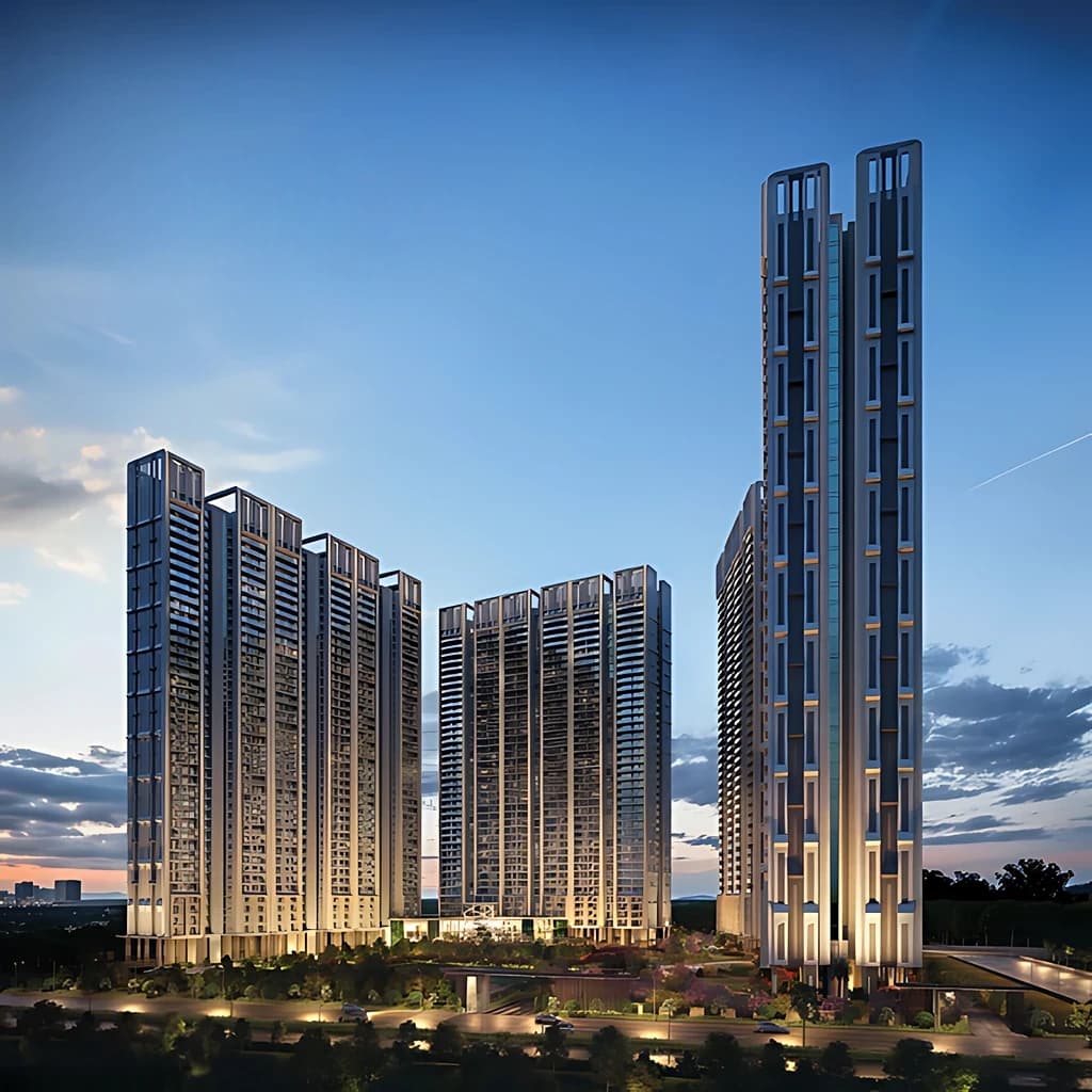 Premium residential towers designed for elevated living at Signature Global Sarvam