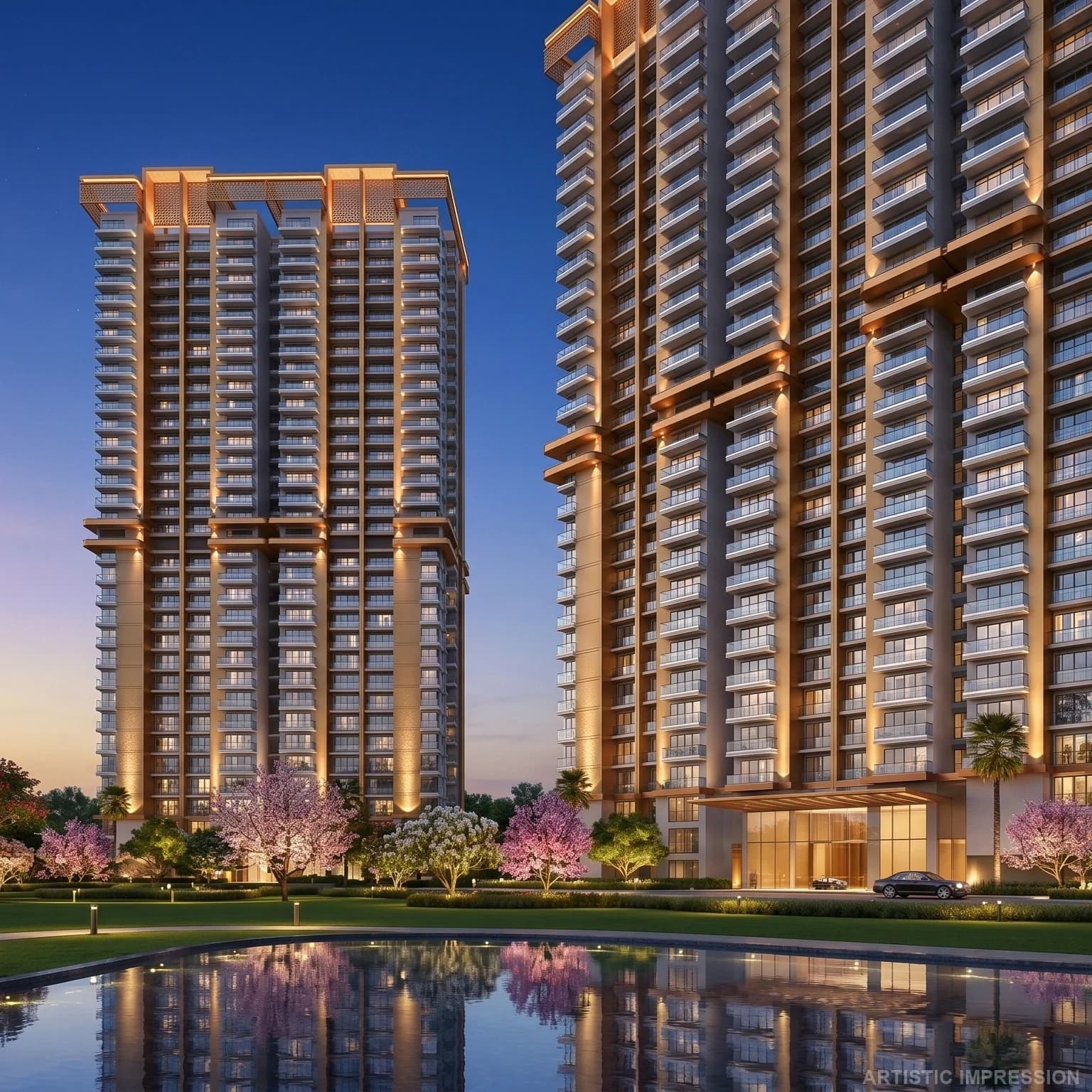 Premium high-rise residences at M3M Capital Gurgaon
