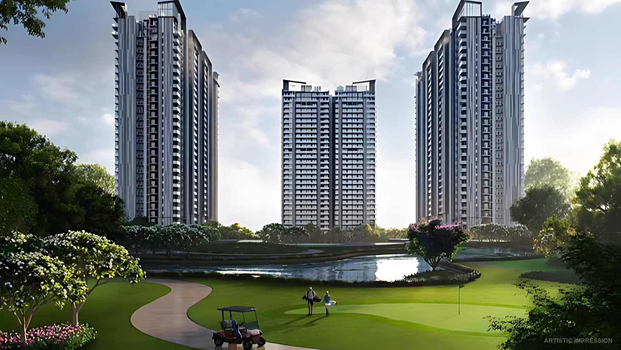 M3M Golf Hills premium apartments project in Gurgaon
