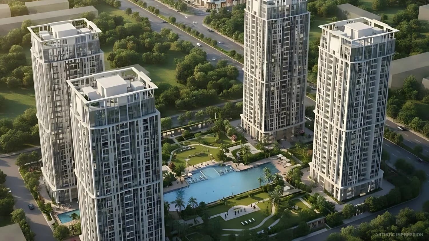 Integrated township development at M3M Gurgaon International City, Gurgaon
