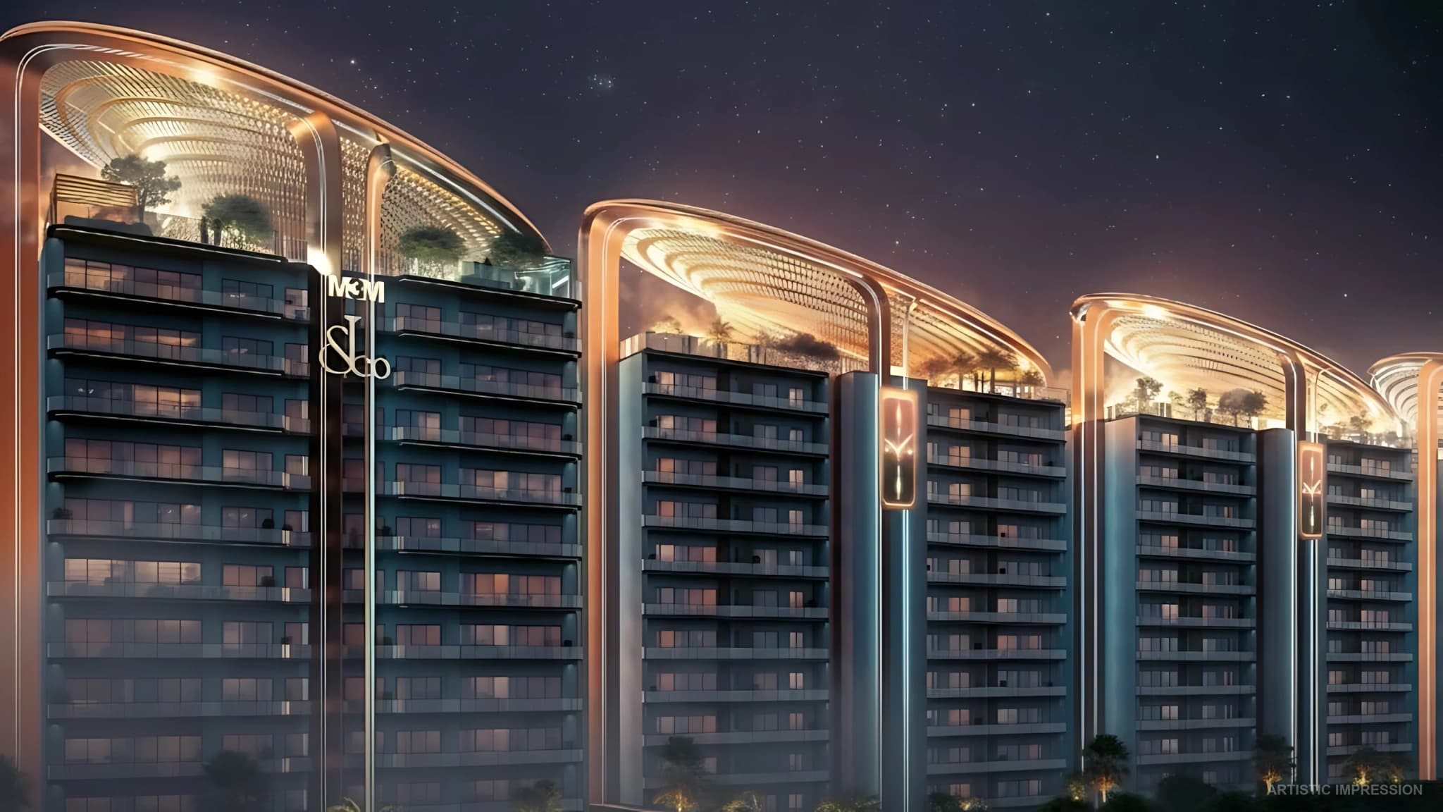 M3M Jacob And Co Residences premium high-rise residential development with contemporary architecture