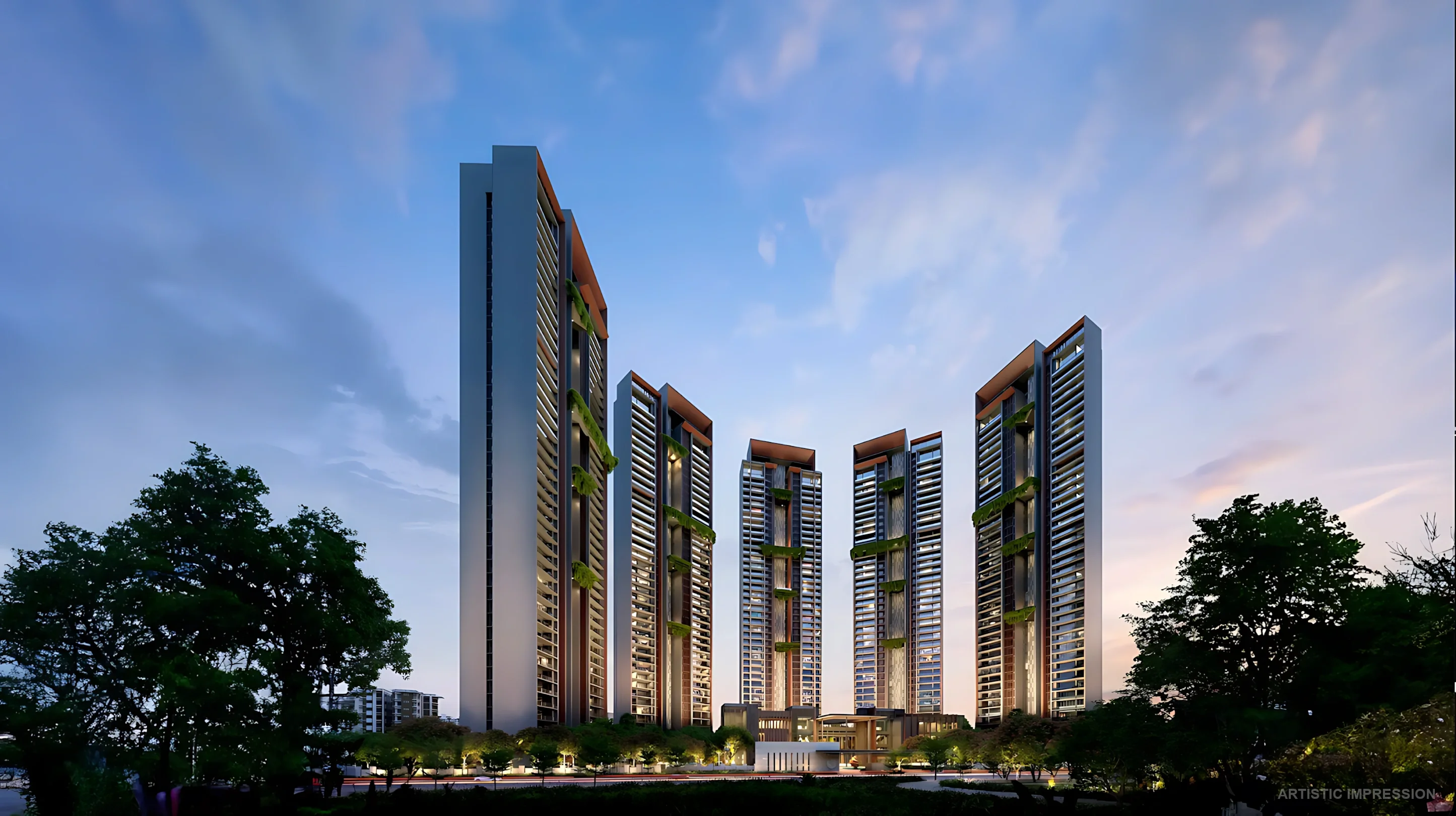 Signature Global Titanium SPR Sector 71 Gurgaon Singapore-styled high-rise residential towers