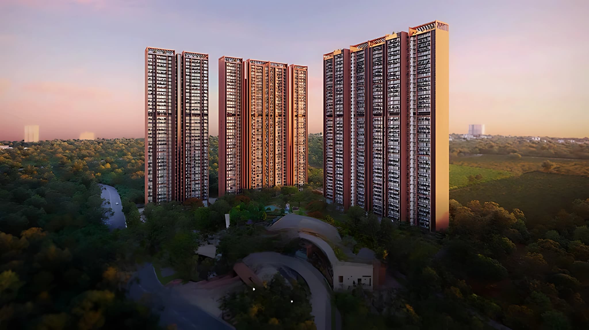 Sobha Aranya Sector 80 Gurgaon nature-inspired luxury residences surrounded by expansive green landscapes